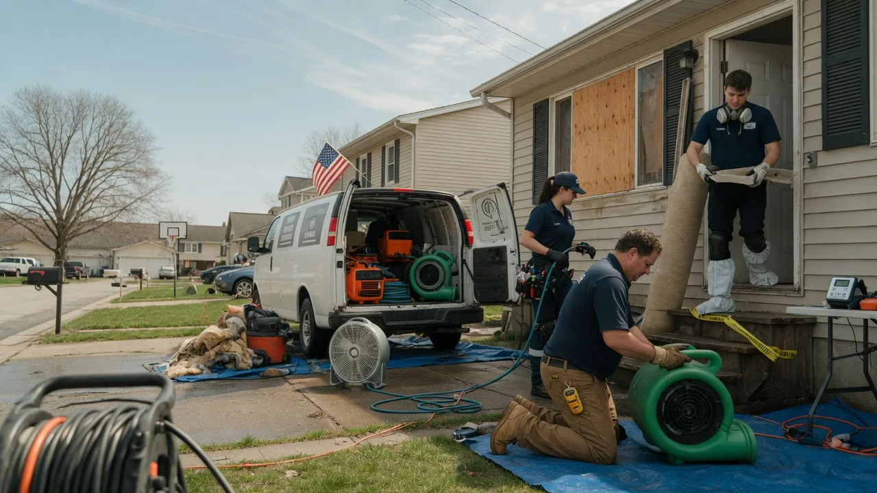 Water Damage Restoration in Weehawken, NJ near me